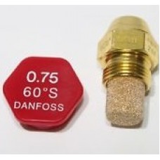 Форсунка для дизельной горелки 1.25 1,35 1,75 1.5 1,1 60° S Danfoss